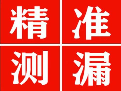 来凤精准定位查漏水一次收费多少钱？